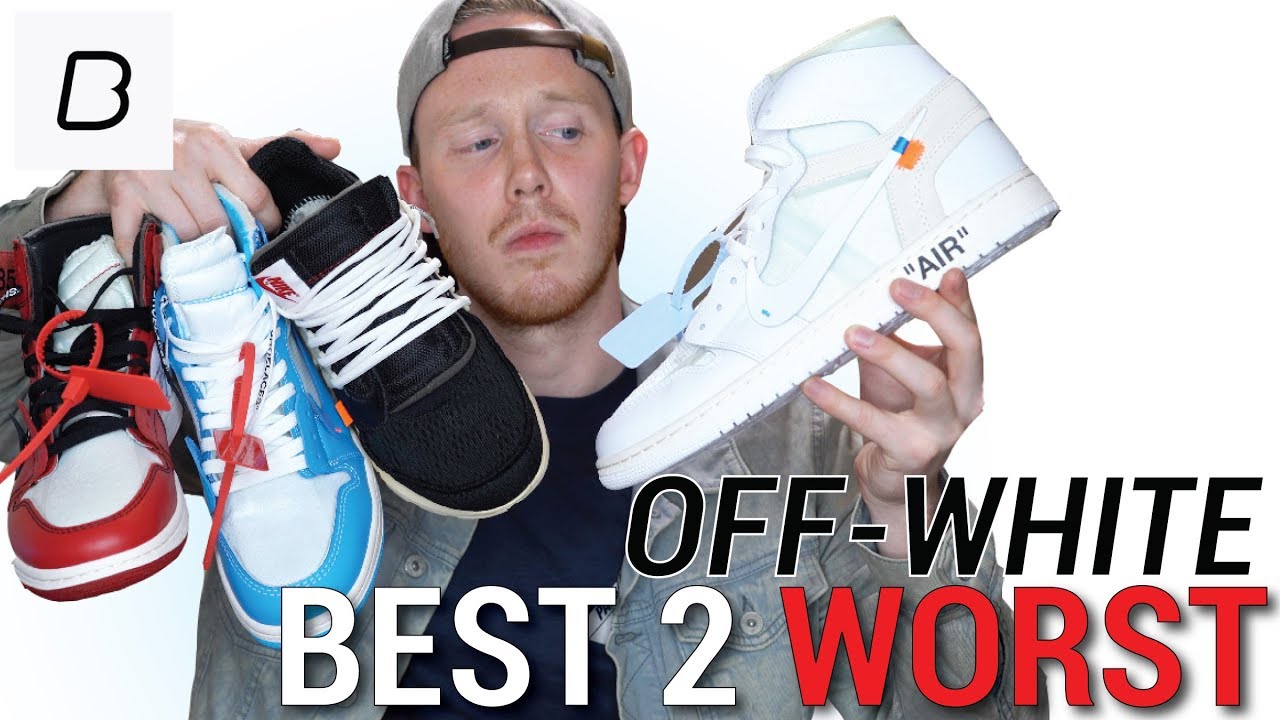 ENTIRE OFF WHITE X NIKE COLLECTION RANKED WORST TO BEST & THEIR RESALE VALUES