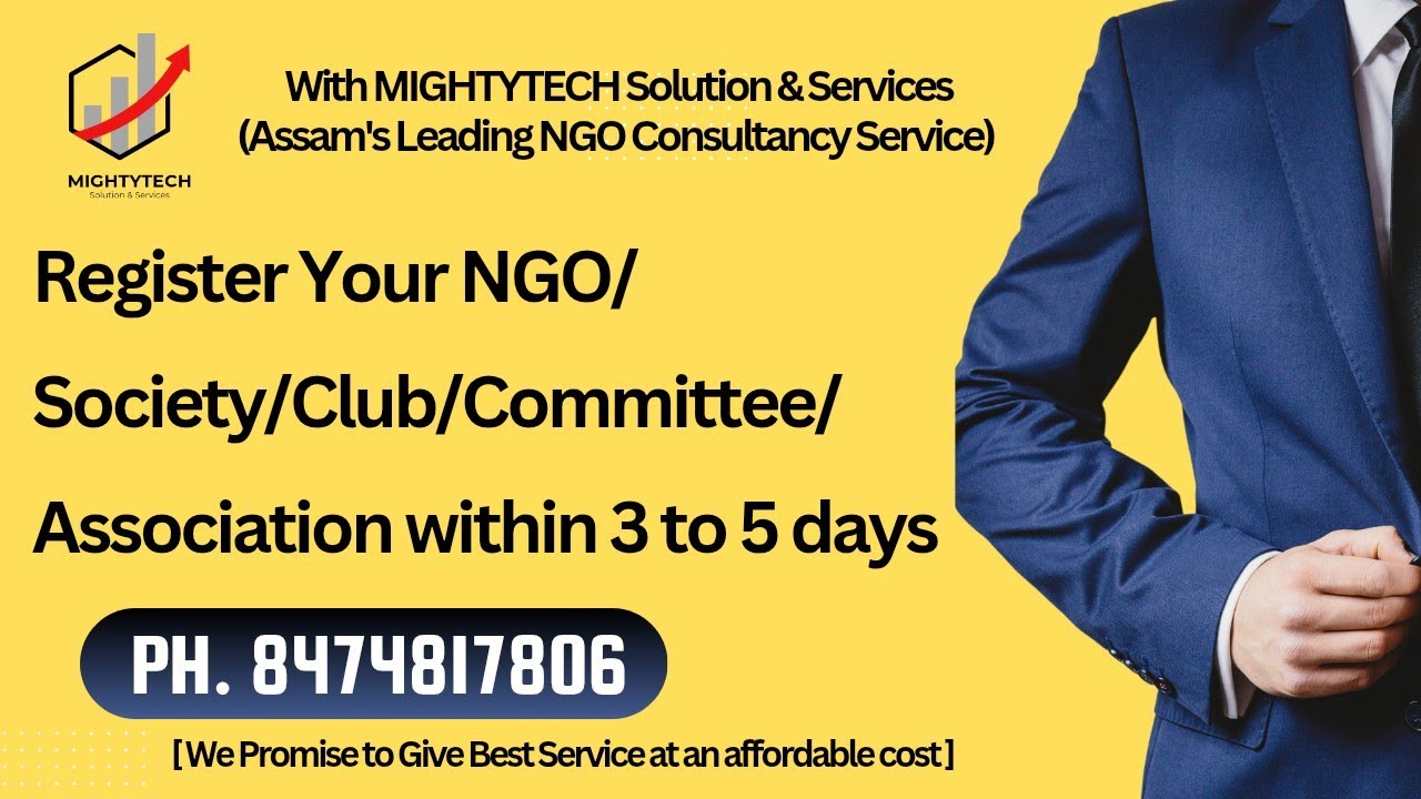 NGO Registration in Assam| How to Register a society in Assam|NGO Renewal in Assam|Club Registration