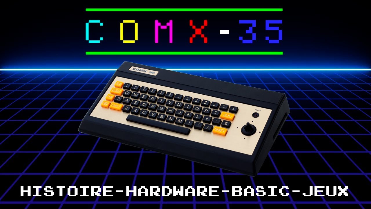 COMX-35 - Histoire-Hardware-Basic-Jeux