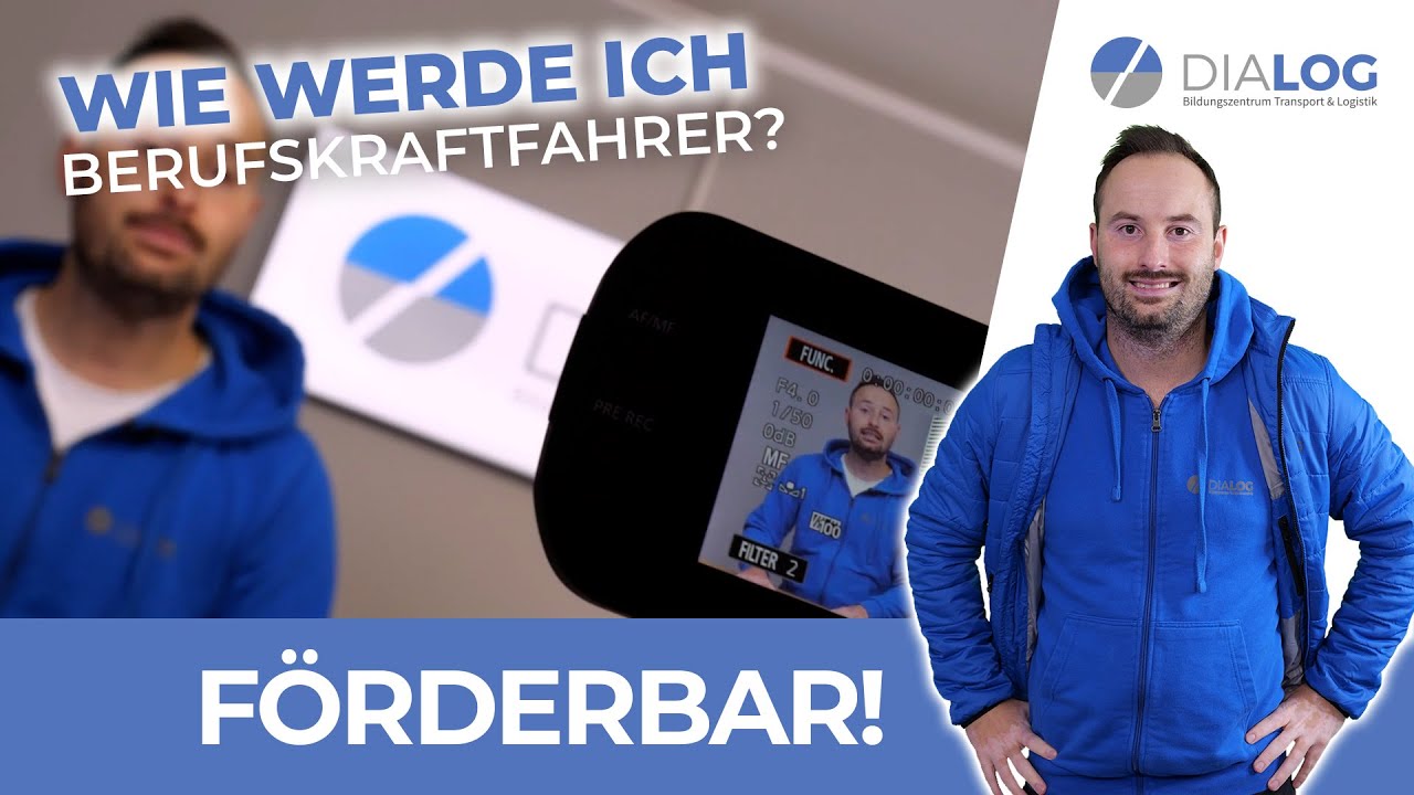 Arbeitslos? - Wie werde ich Berufskraftfahrer? - Vorstellung der TQ1-Maßnahme