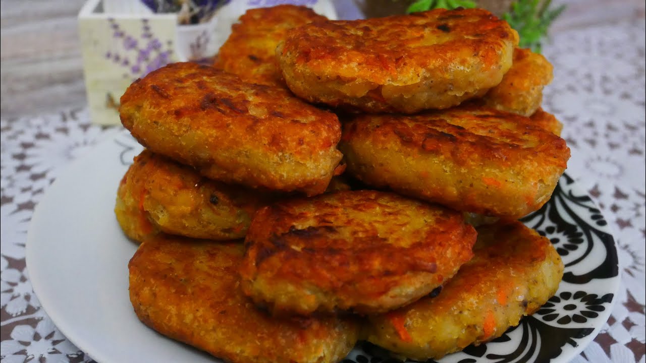 Постные котлеты из чечевицы. Постное блюдо. Вкусные котлеты БЕЗ МЯСА рецепт