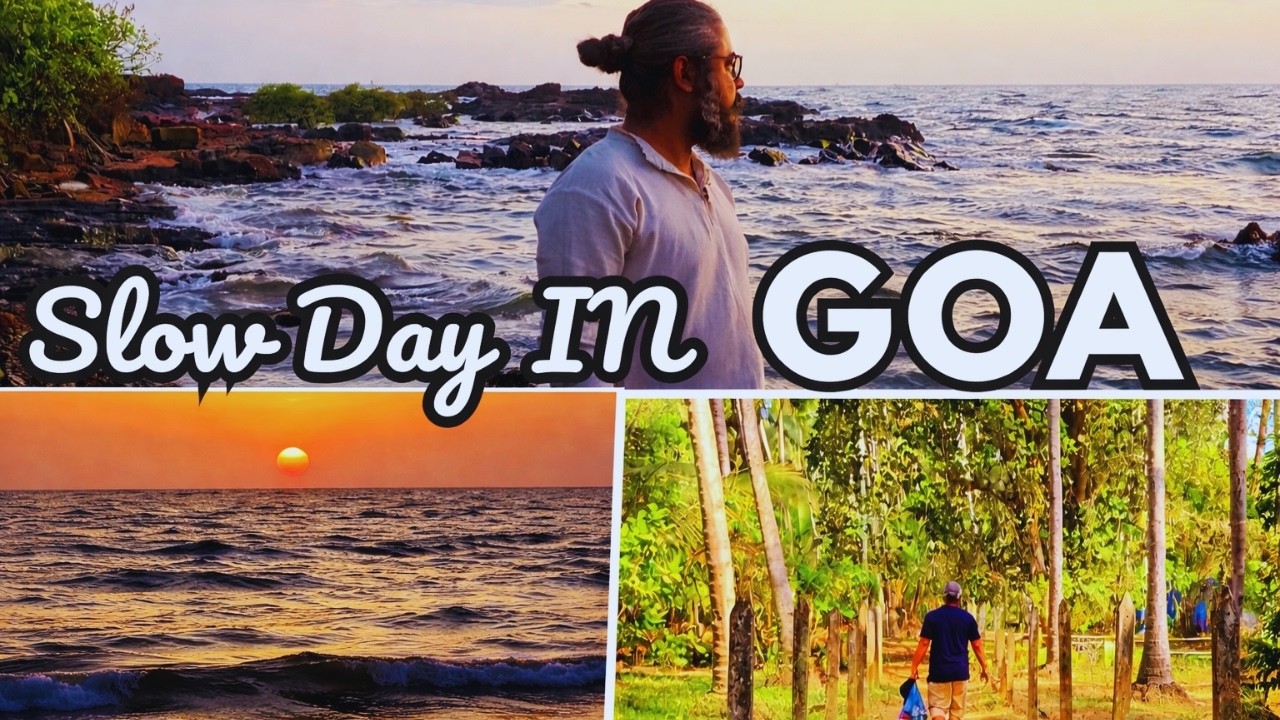 Ep. 03 | We had slow day  with no plans! #goa  #india