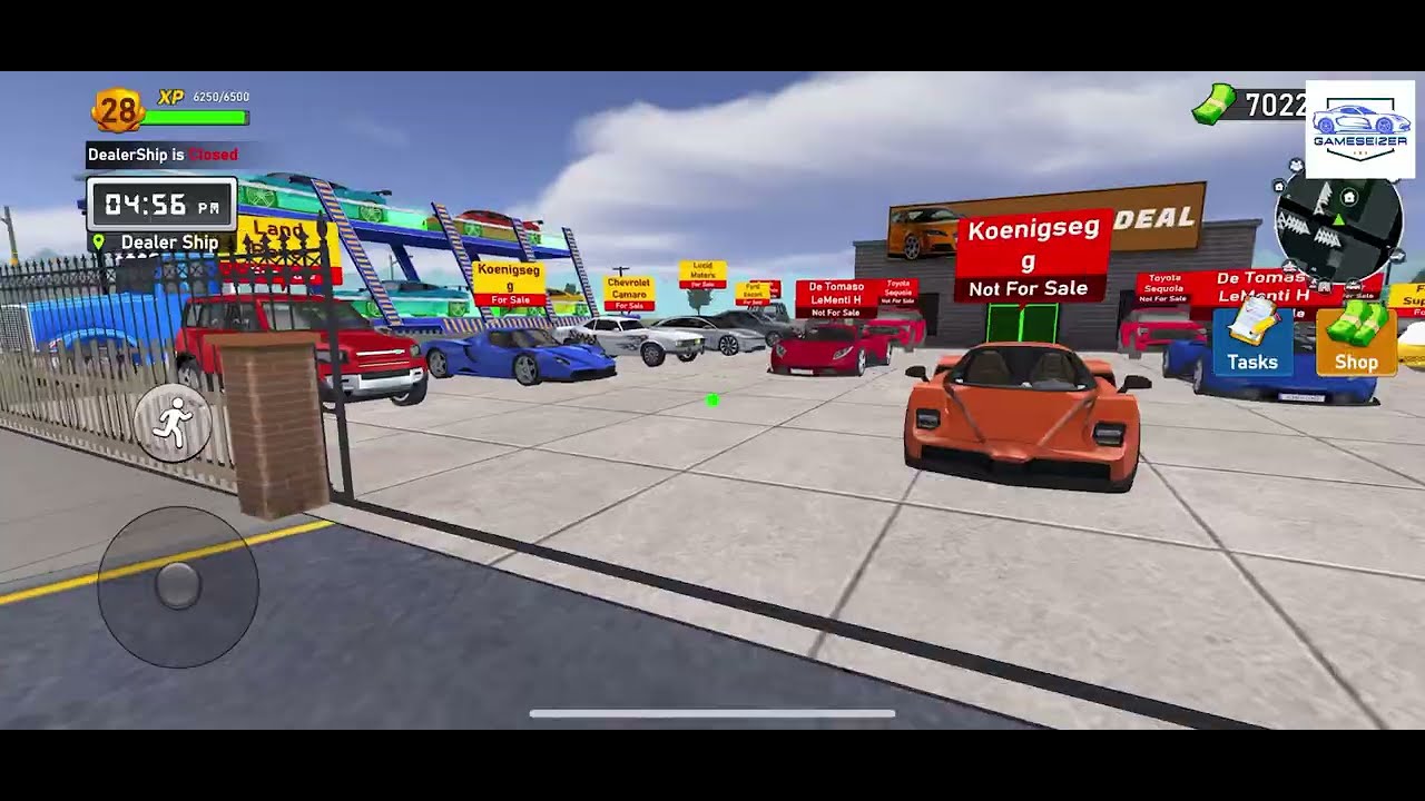 Full Stock Investment in Car Dealership | Business Game | Car for Sale @GameSeizer