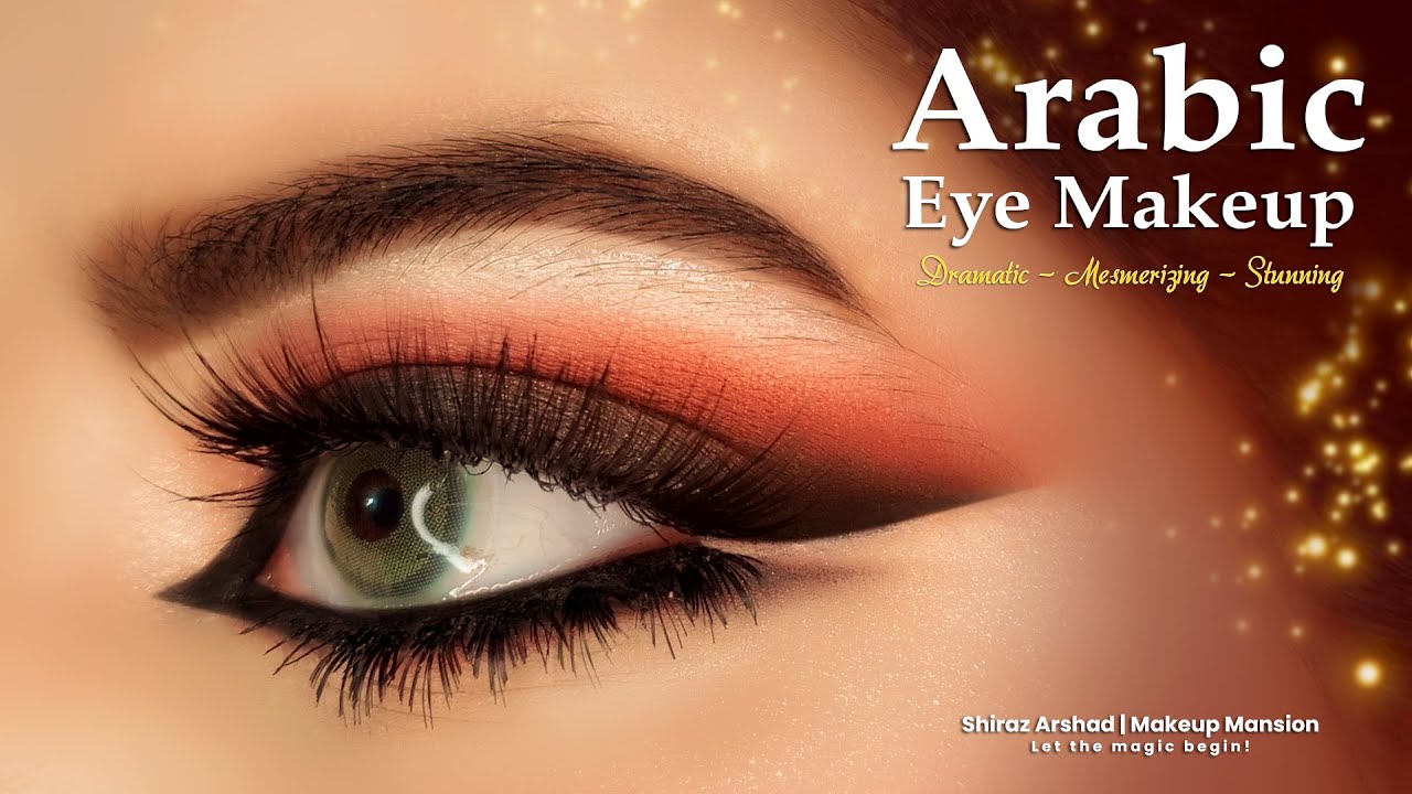 Arabic Eye Makeup Tutorial | Dramatic, Elongated, Smokey Look | Shiraz Arshad
