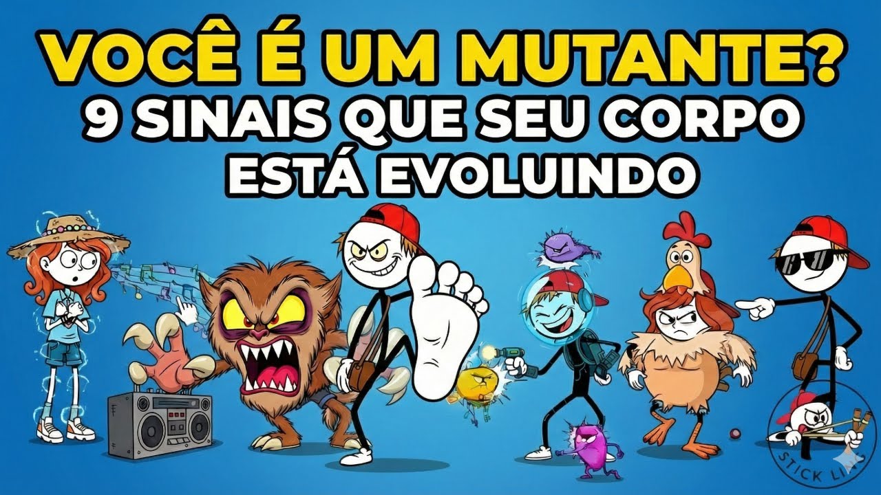 VOCÊ É UM MUTANTE ? 9 SINAIS QUE SEU CORPO ESTA EVOLUINDO