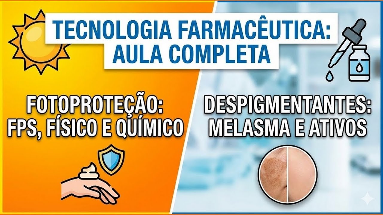 Tudo sobre Filtros Solares e Clareadores: Mecanismos, Formulação e Tratamento de Manchas