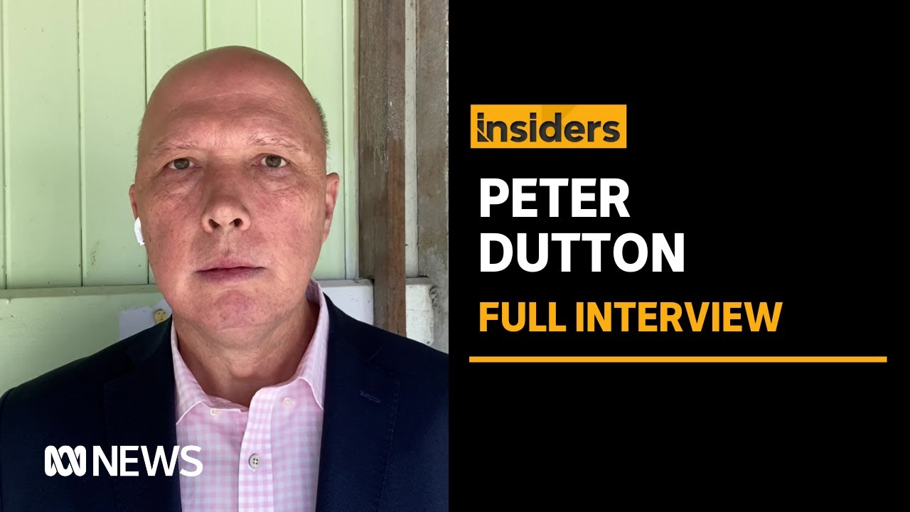 Home Affairs Minister Peter Dutton joins David Speers | Insiders