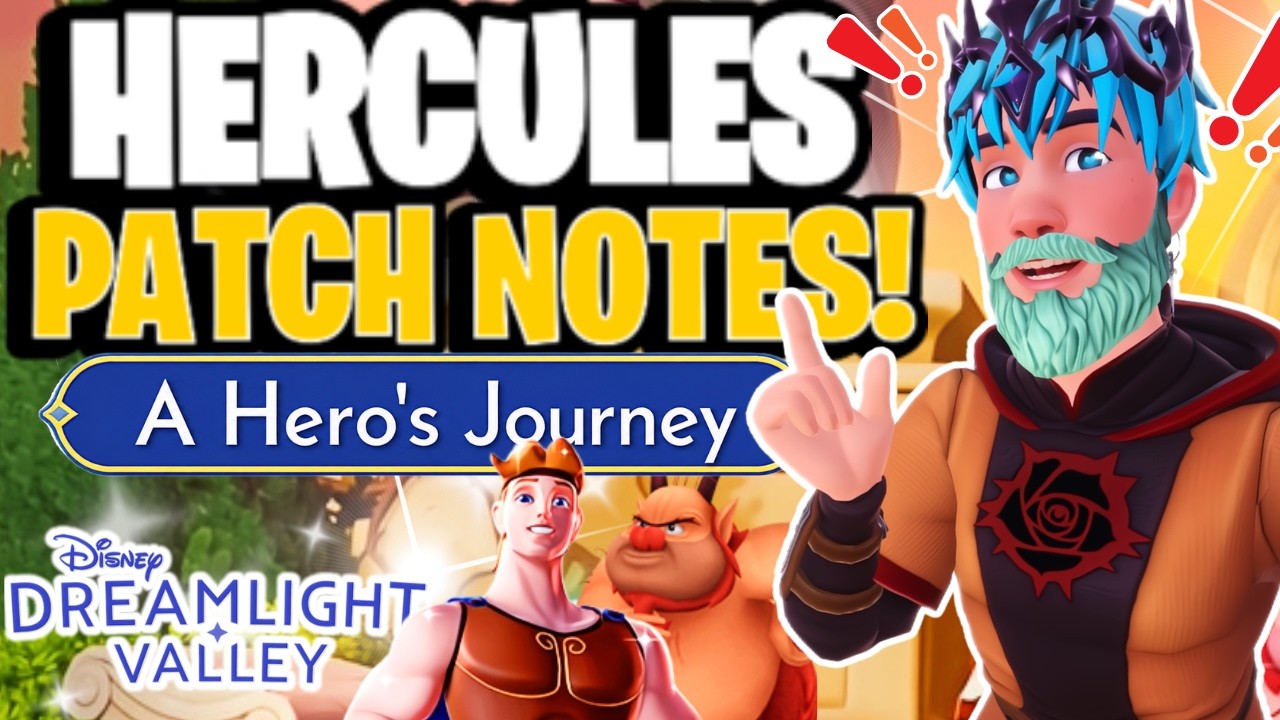 Hercules PATCH NOTES! [Scrooge Changes + Rare Critters & More] | Dreamlight Valley