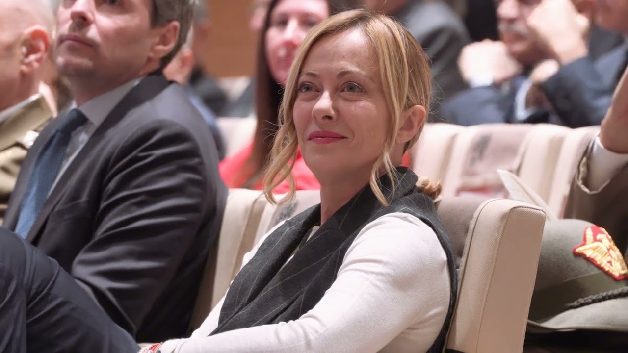 Presidente del Consiglio Giorgia Meloni, ha partecipato a cerimonia di inaugurazione Anno Accademico