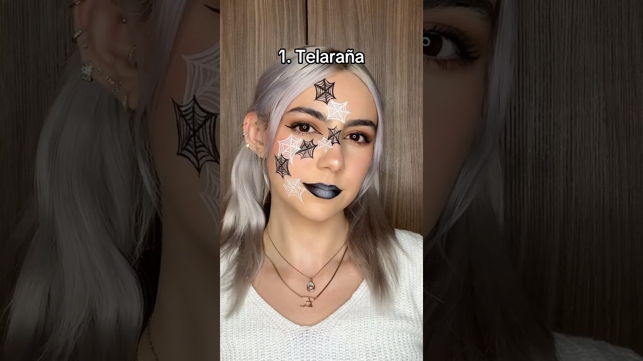 3 looks F&Aacute;CILES de halloween😍👻 #maquillaje  #halloween