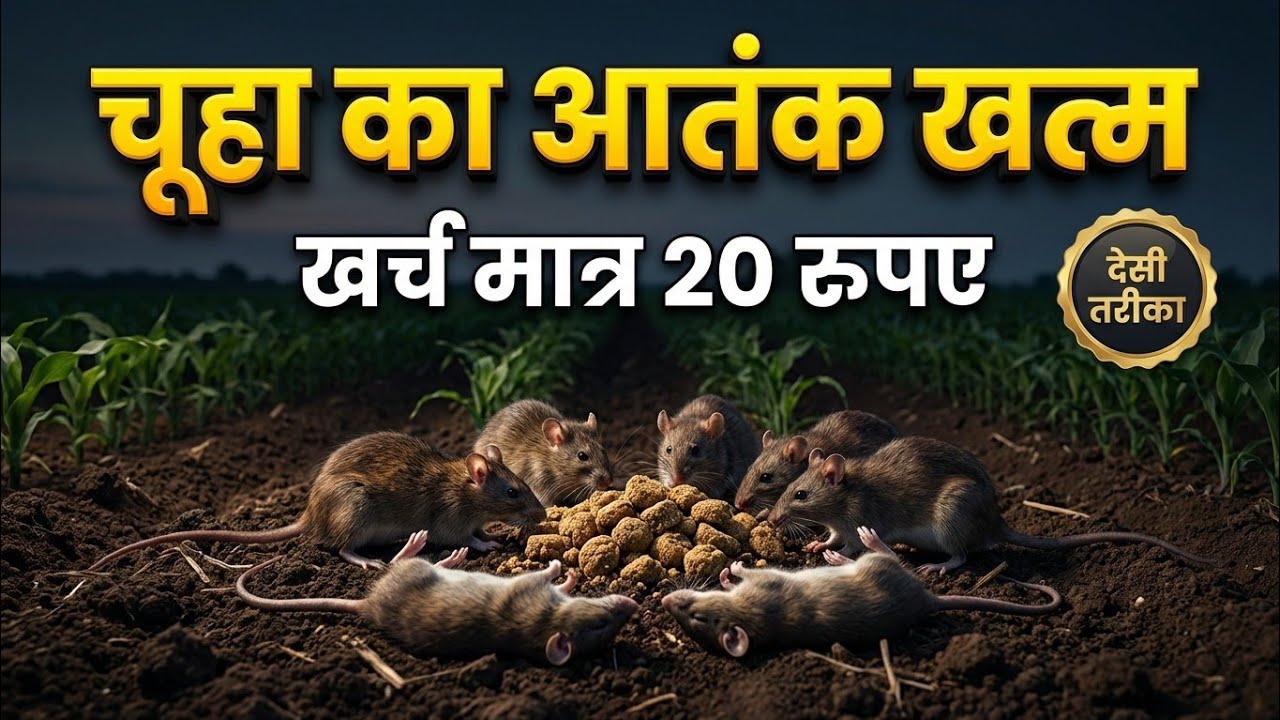 खेत से चूहों का नामोनिशान मिटाएं! 100% कारगर देसी और वैज्ञानिक तरीके | Rat Control in Farm
