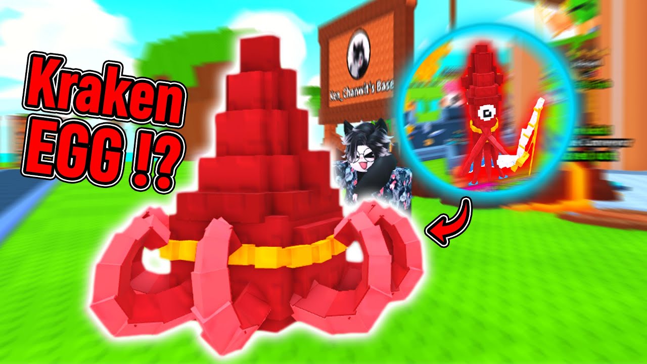 ผมเจอไข่ Kraken 3 ฟองดวงโคตรดี!! 🤯🦑l My Fishing Brainrots l
