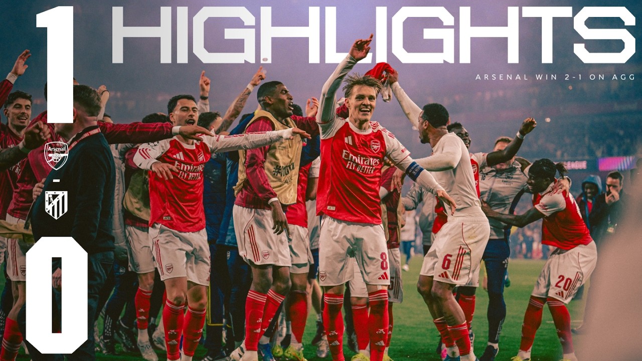 SAKA SENDS US TO THE CHAMPIONS LEAGUE FINAL 😍 | HIGHLIGHTS | Arsenal vs Atletico (1-0, 2-1 on agg)