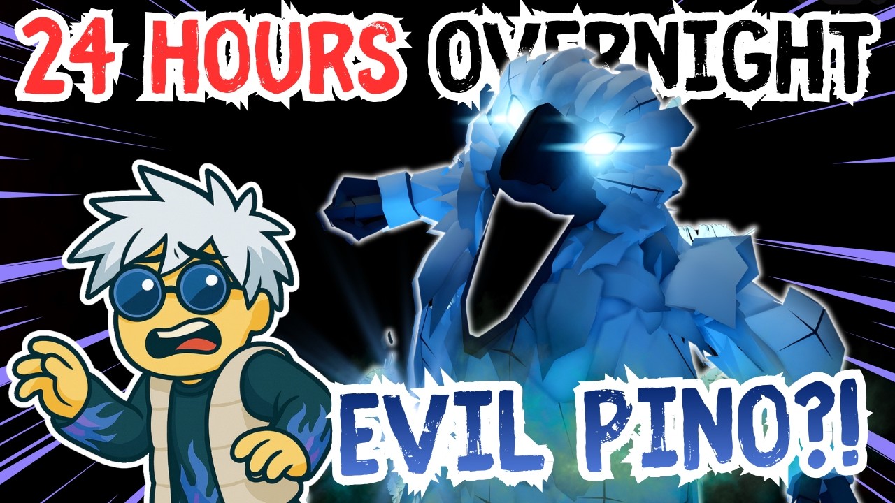 *OMG* EVIL PINO in het Warenhuis?!? Roblox 24 Hours Overnight (Eerste Keer! - deel 2)