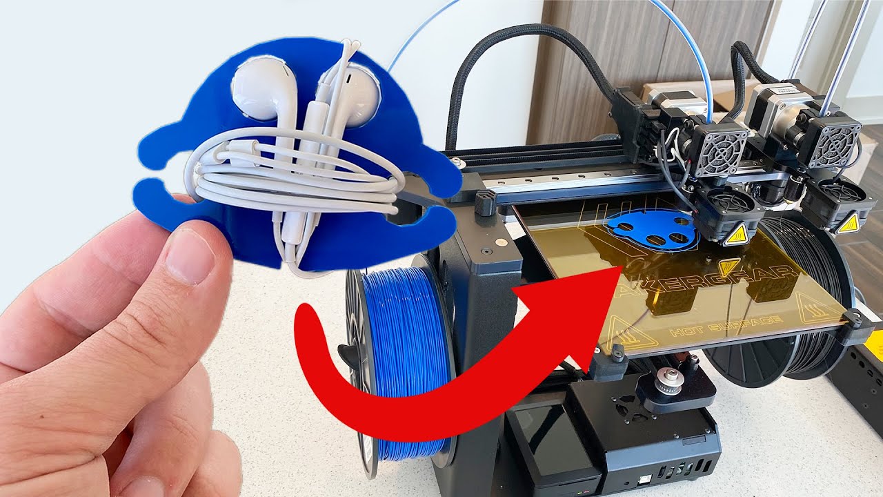 MakerGear&rsquo;s 3D Printing Solution for Tangled Bundles of Headphones
