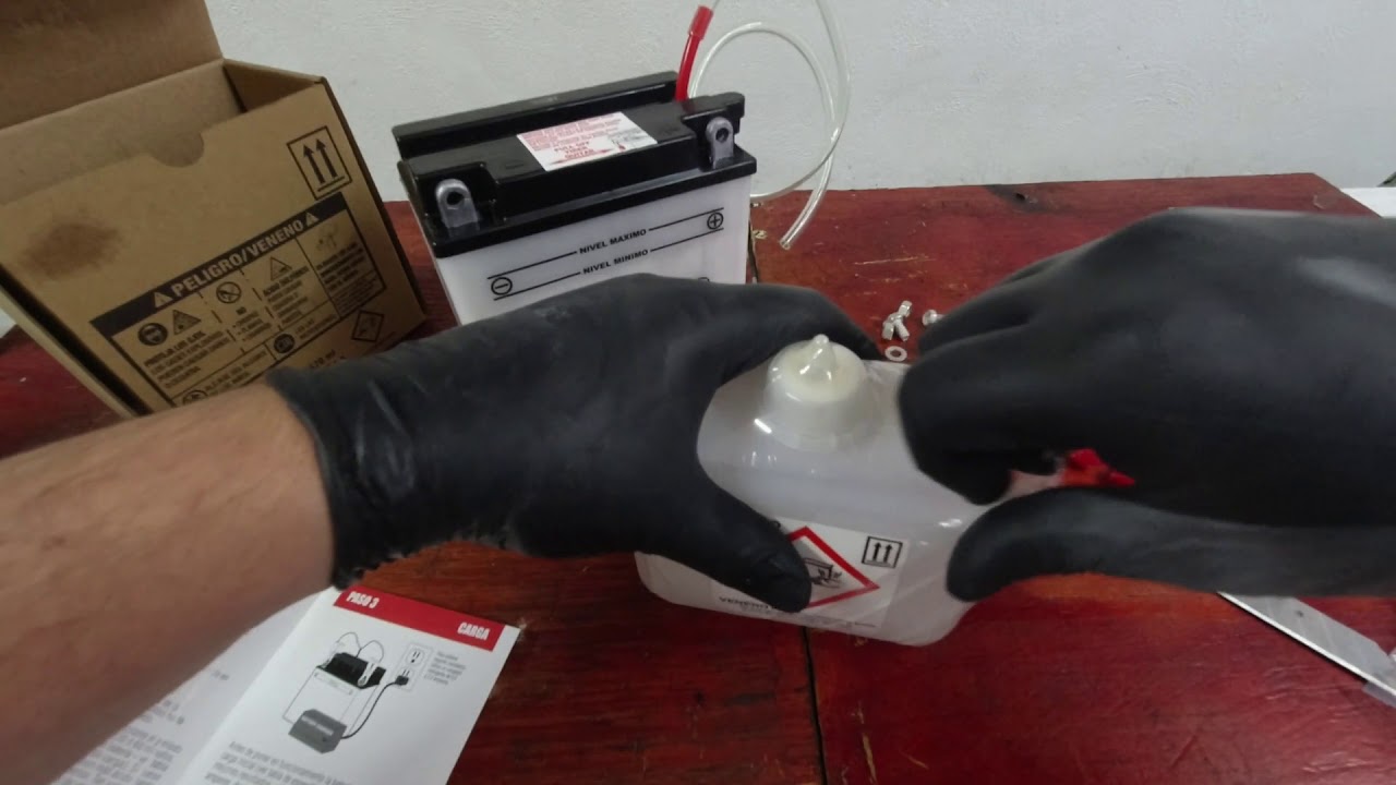 Batería américa para moto como prepararla de nueva | UNBOXING
