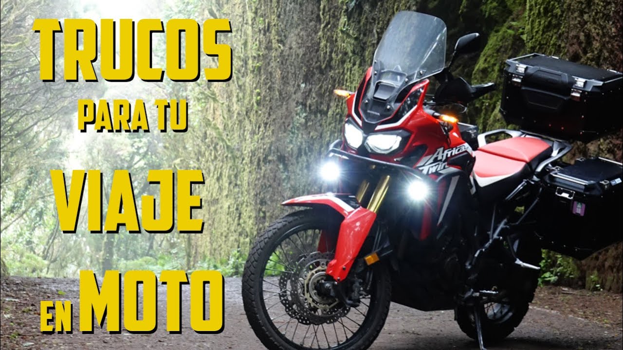 Qu&eacute; llevar en un viaje en moto - Consejos pr&aacute;cticos para ir c&oacute;modo mientras recorres el mundo