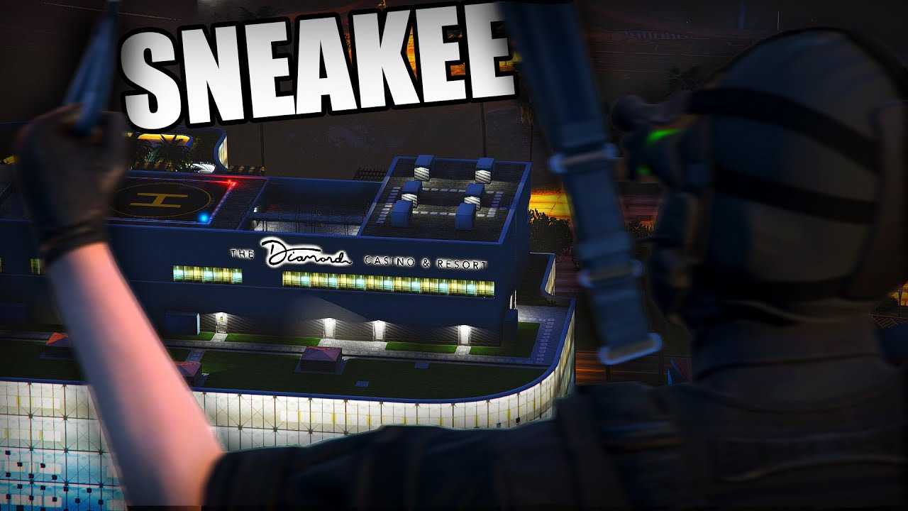 Silent And Sneaky Roof Entrance | GTA Online The Diamond Casino Heist