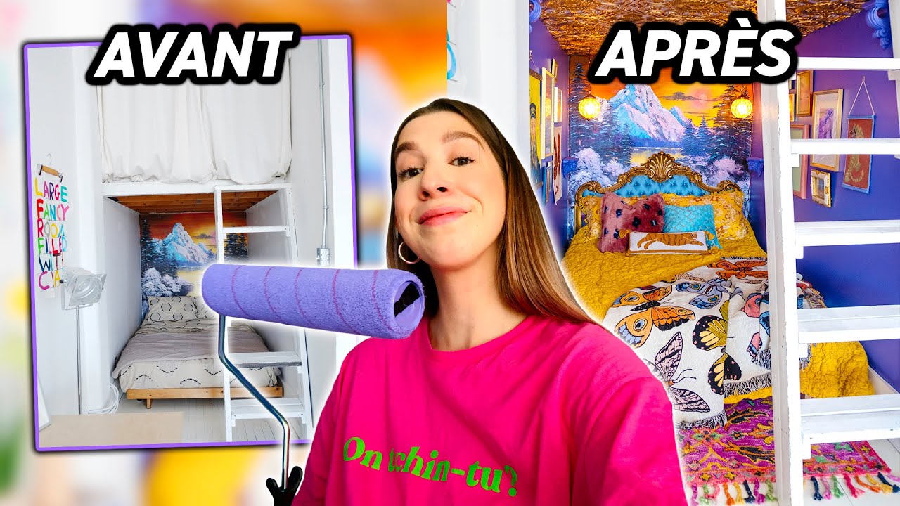 EXTREME ROOM MAKEOVER de mon 
