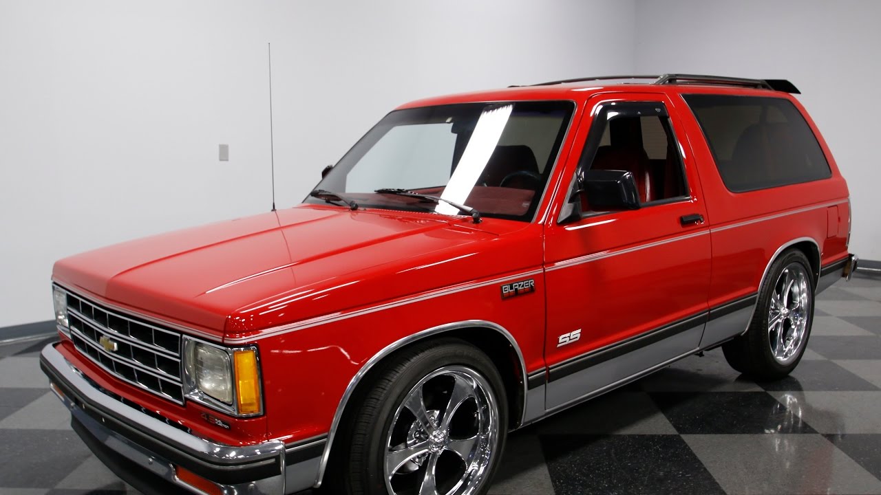 3962 CHA 1990 Chevy S 10 Blazer