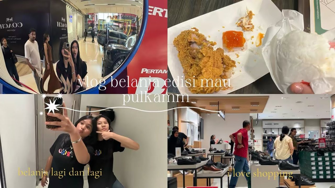 vlog shopping edisi mau pulkam