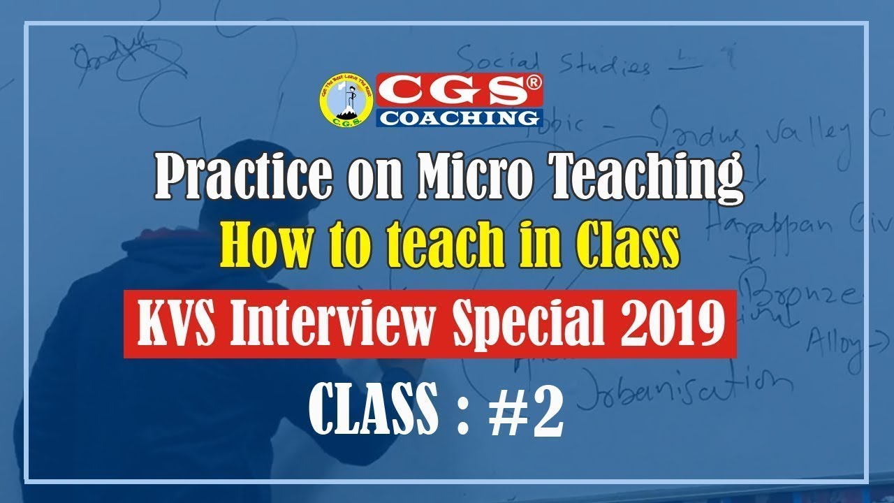 KVS Interview Special 2019 |  How to teach in Class | Practice on Micro Teaching #2