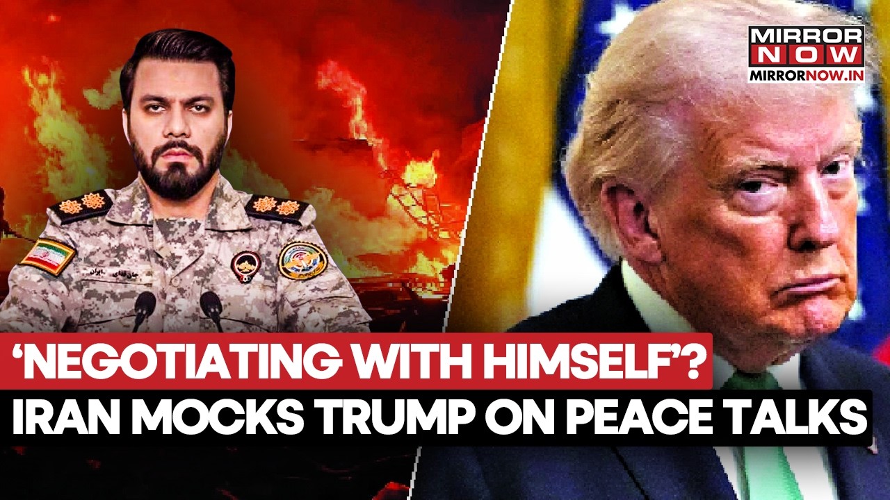Trump 'Negotiating With Himself'? Iran Mocks The US President On Talks Push | Watch