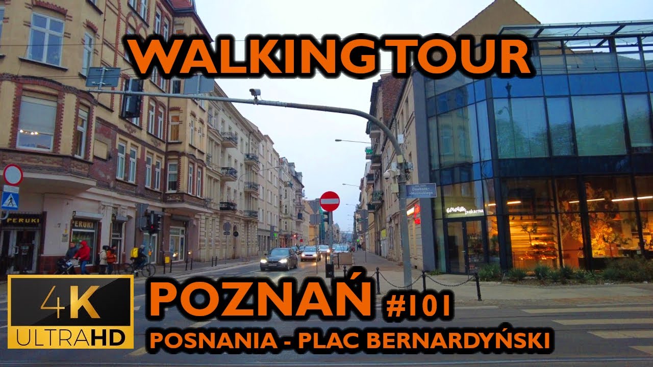 ⁴ᴷ⁶⁰ 🇵🇱 Poznan/Poland Walking Tour - #101 | Posnania - Bernardynski Square (December 2022) [4K]