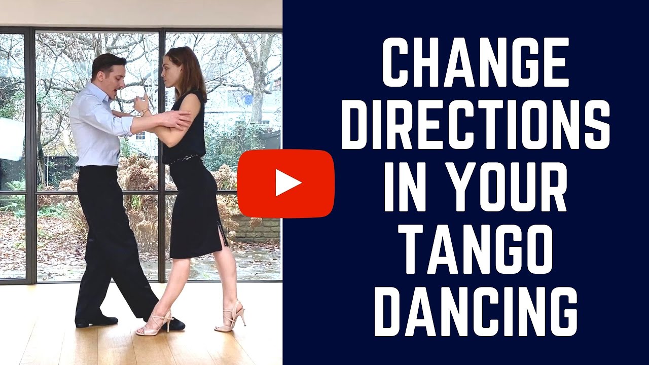 Tango Dancing: How to change directions on the dance-floor (Easy turn)