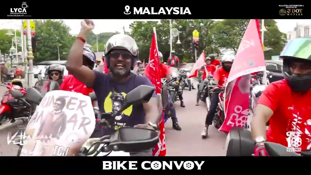 Rajinikanth's Fans Are Out of Control Again Vettaiyan celebration by Malaysia RajinikanthFans #Short