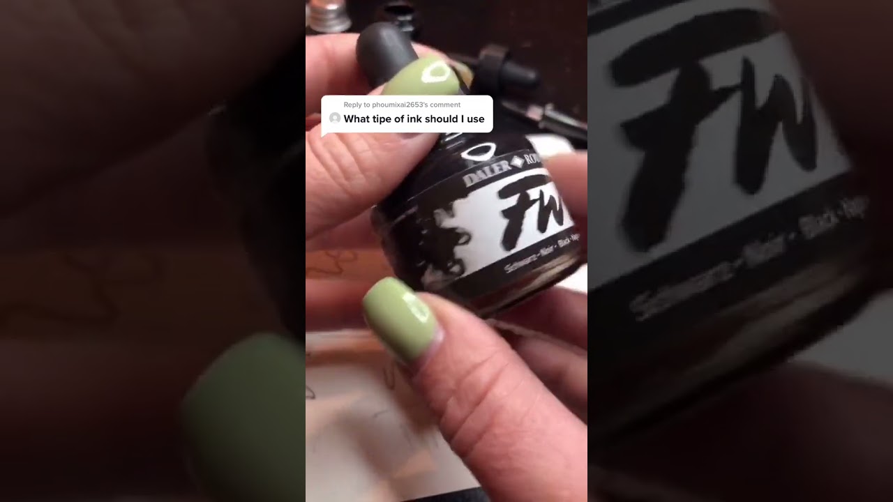 What Kind Of Ink To Use For Your Glass Dip Pen