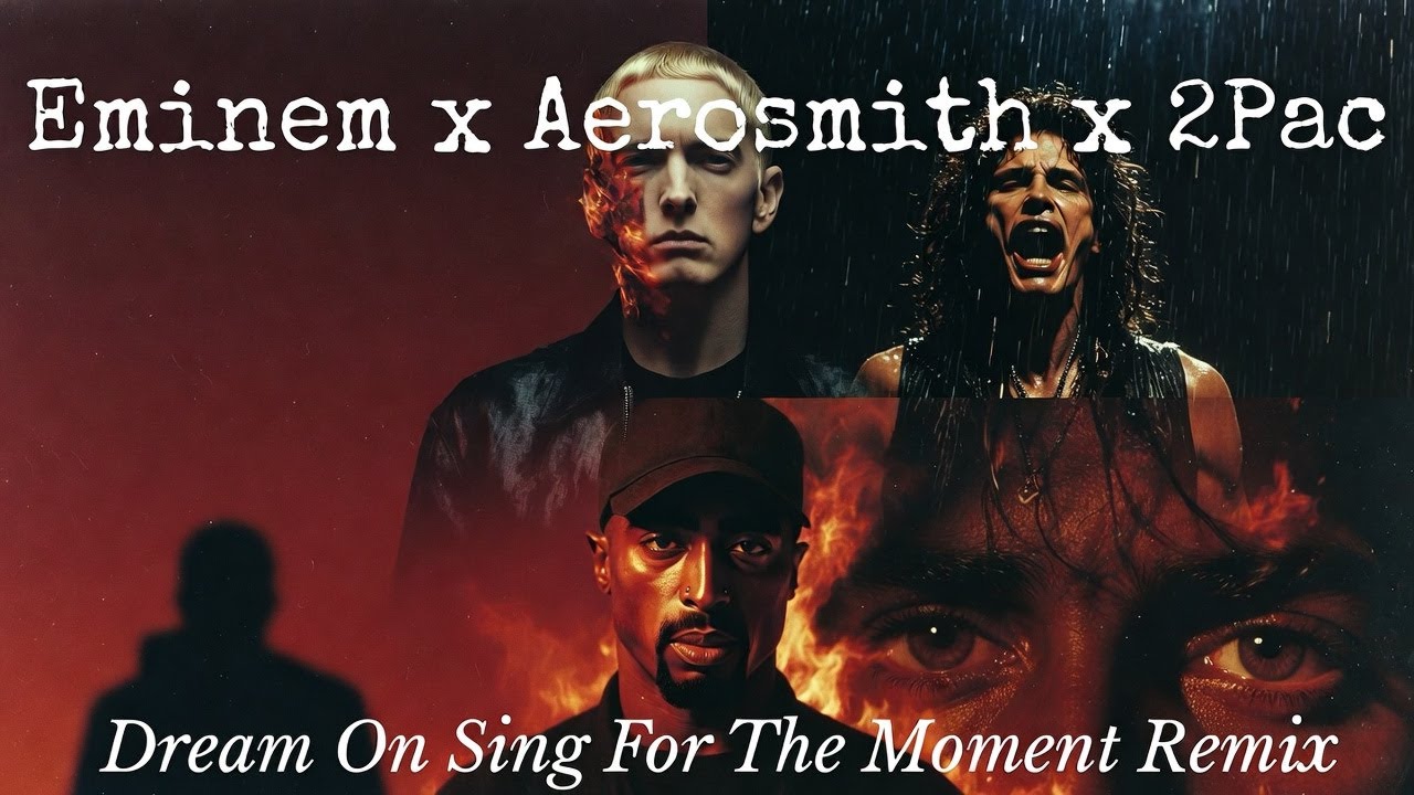 Pain, Dream On For The Moment - Eminem Aerosmith 2pac - Remix