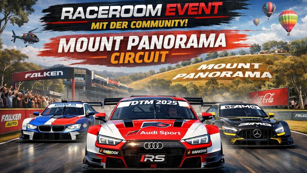 Diese Strecke bestraft jeden Fehler… 😬DTM 2025 + Community + Mount Panorama „WIR SIND AM LIMIT!“