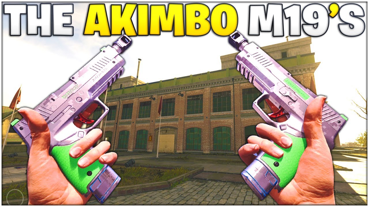 The AKIMBO M19's On Alcatraz - Best Dual Pistol? *Best M19 Setup* (Rebirth Island - Warzone)