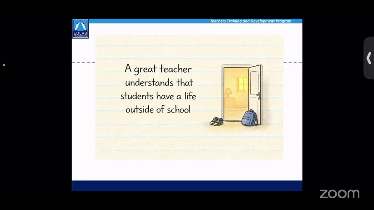 What Makes a Good Teacher Great?