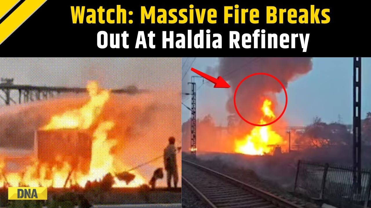 West Bengal News: Massive Fire Breaks Out In Naphtha-Carrying Pipeline At Refinery In Haldia