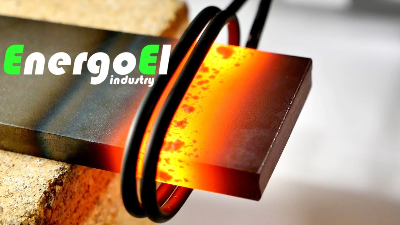 Indukcyjne nagrzewanie płaskownik&oacute;w przed gięciem