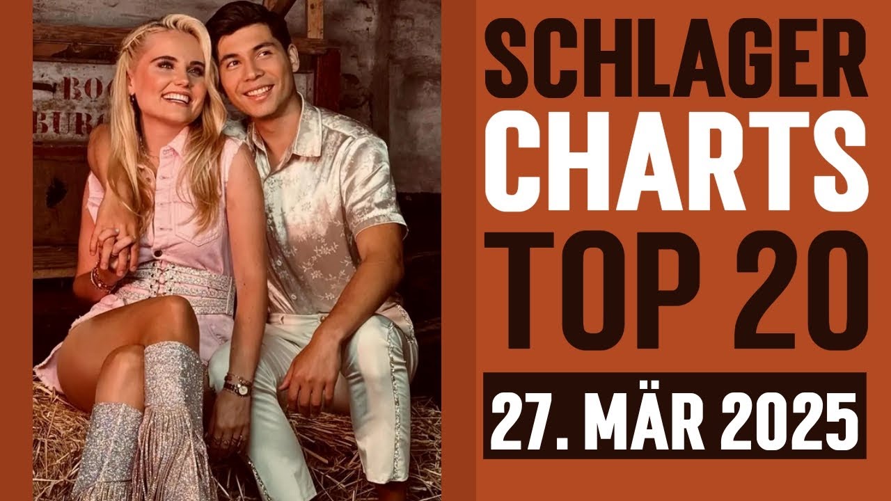 Schlager Charts Top 20 - 27. März 2025