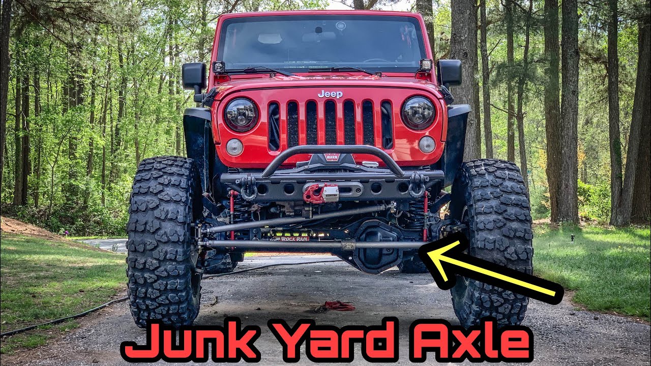 Installing a Ford Dana 60 Into My Jeep Wrangler - JK 1 Ton Swap