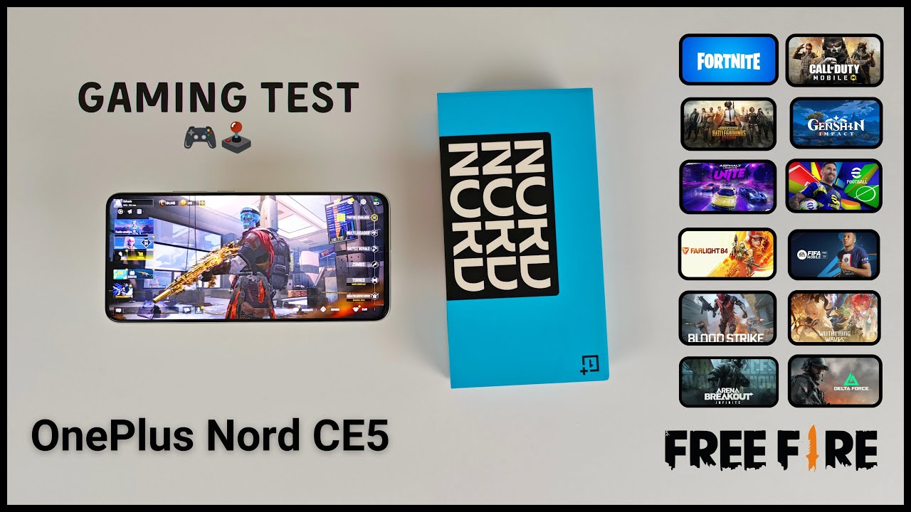Oneplus Nord CE5 Gaming Test