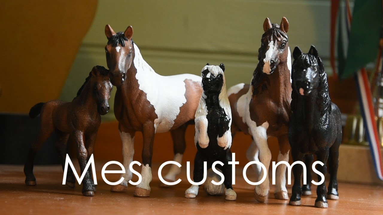 [CUSTOM SCHLEICH] Tous les customs que j'ai réalisé