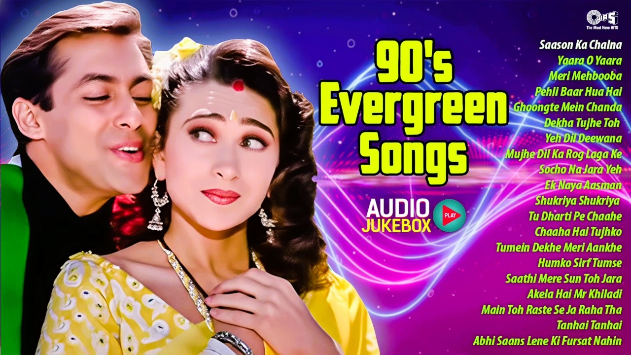 90's Evergreen Songs | 90's Romantic Hindi Songs | 90's Hindi Purane Gaane | 90s Bollywood Romantic
