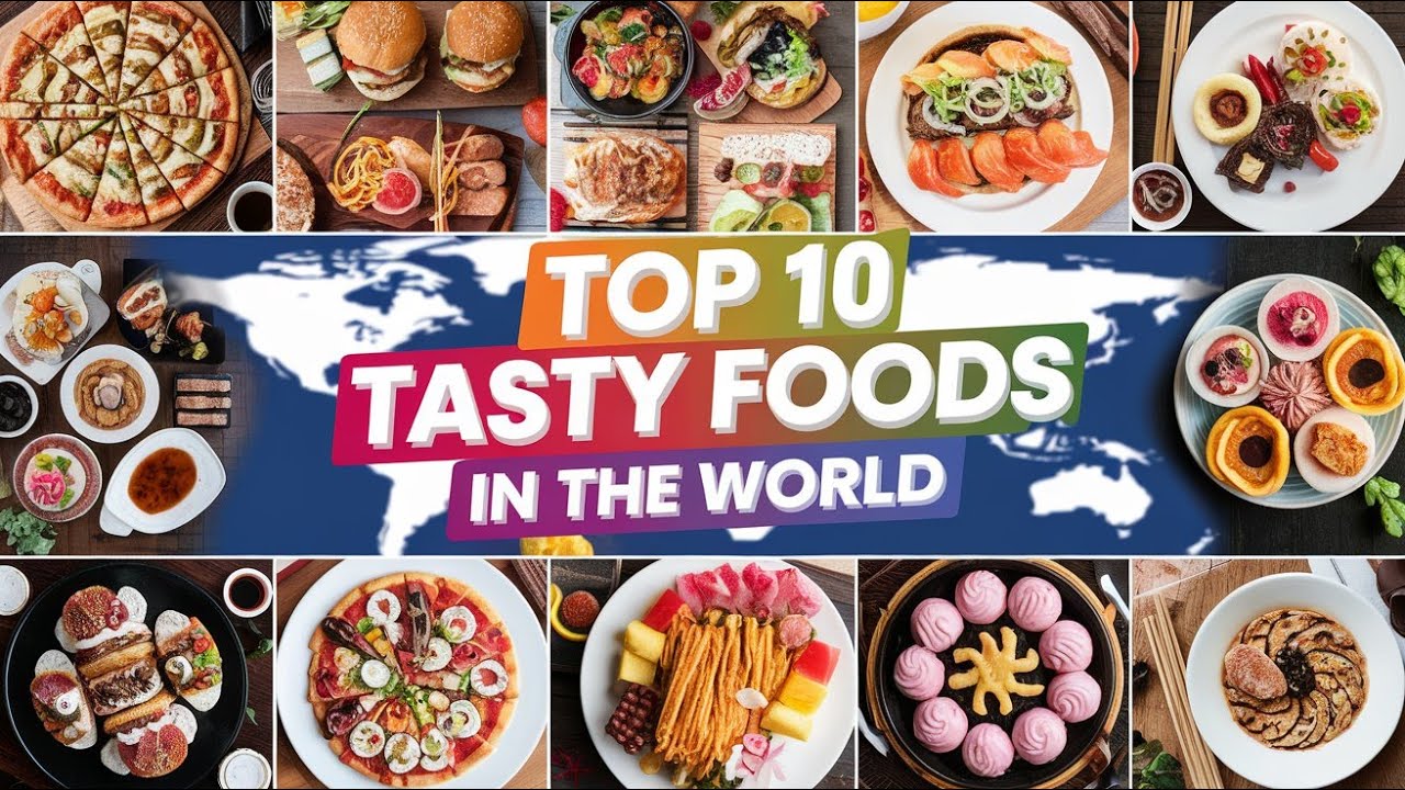 Top 10 Tasty Foods in the World👏| Holy Eats