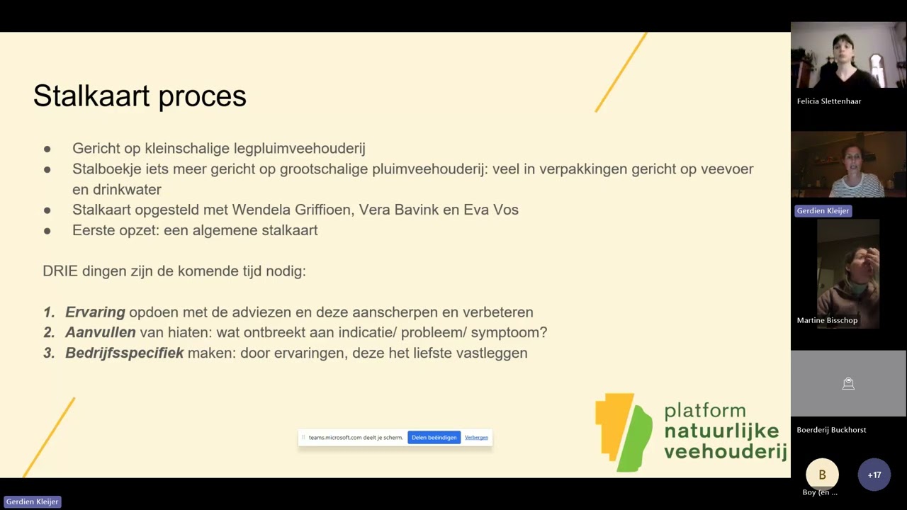 Webinar 6 Stalkaart natuurlijke middelen pluimvee