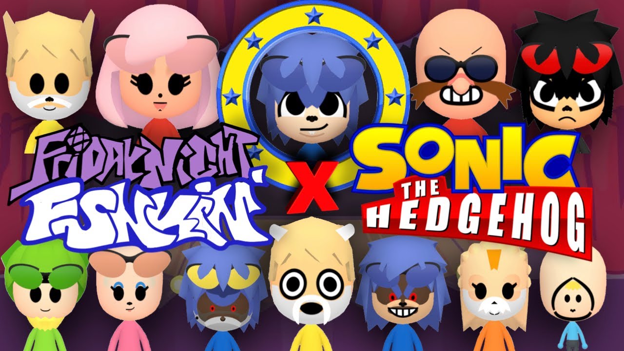 Every SONIC X FRIDAY NIGHT FUNKIN' Mii MOD EVER!