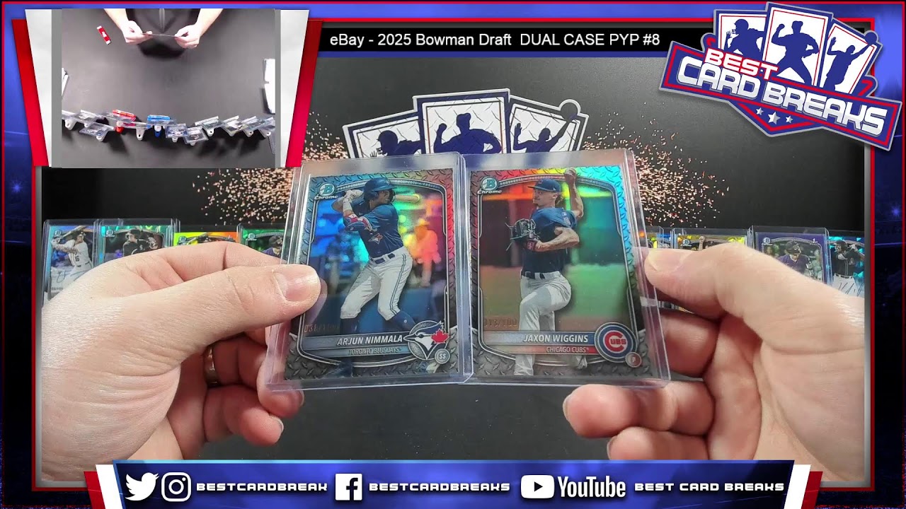 eBay - 2025 Bowman Draft Sapphire + Hobby DUAL CASE Pick Your Player #8- 3/18/26