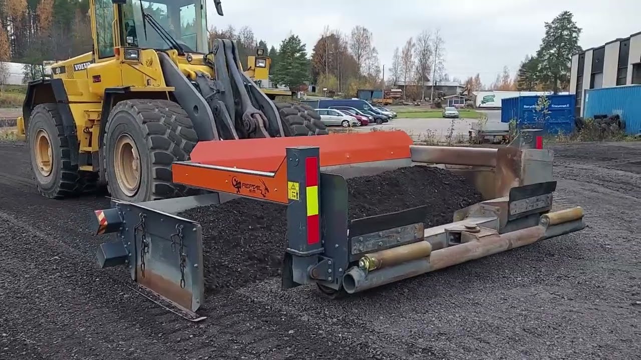 Is it possible to finish gravel layers without grader?