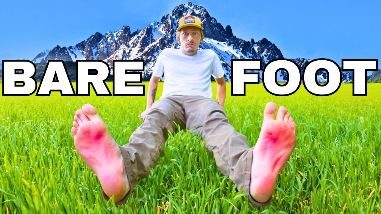 I Climb A Mountain Barefoot... Do Not Try This