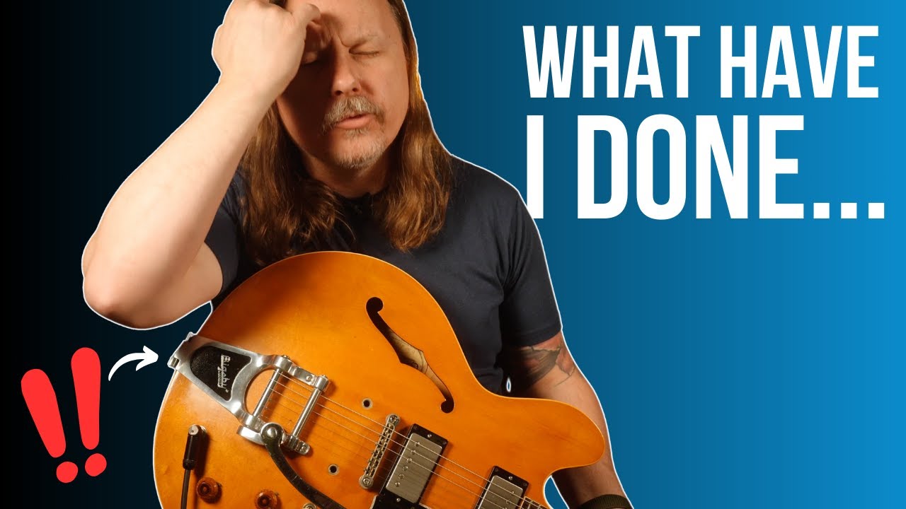 Pros and cons of EXTREME vintage guitar modifications...