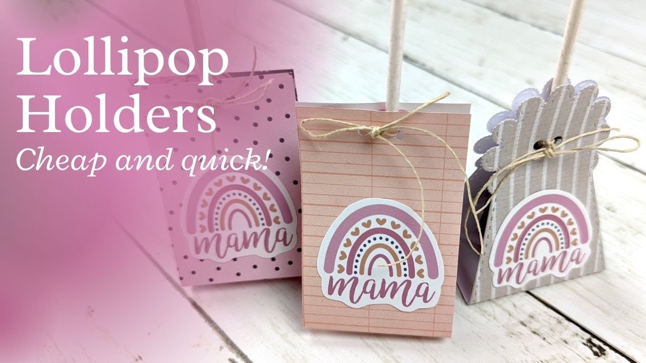 Super Quick Gift | Lollipop Treat Holders